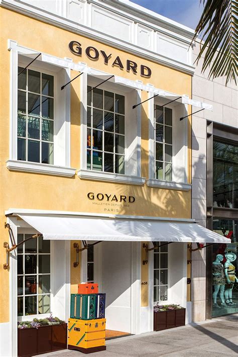 goyard cores|Goyard beverly hills.